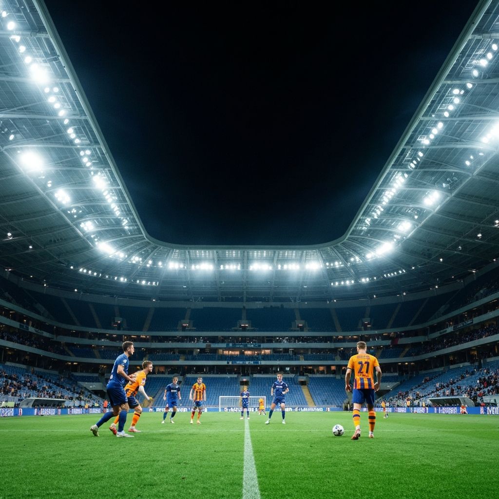 Floodlight LED Autobola Malam Hari